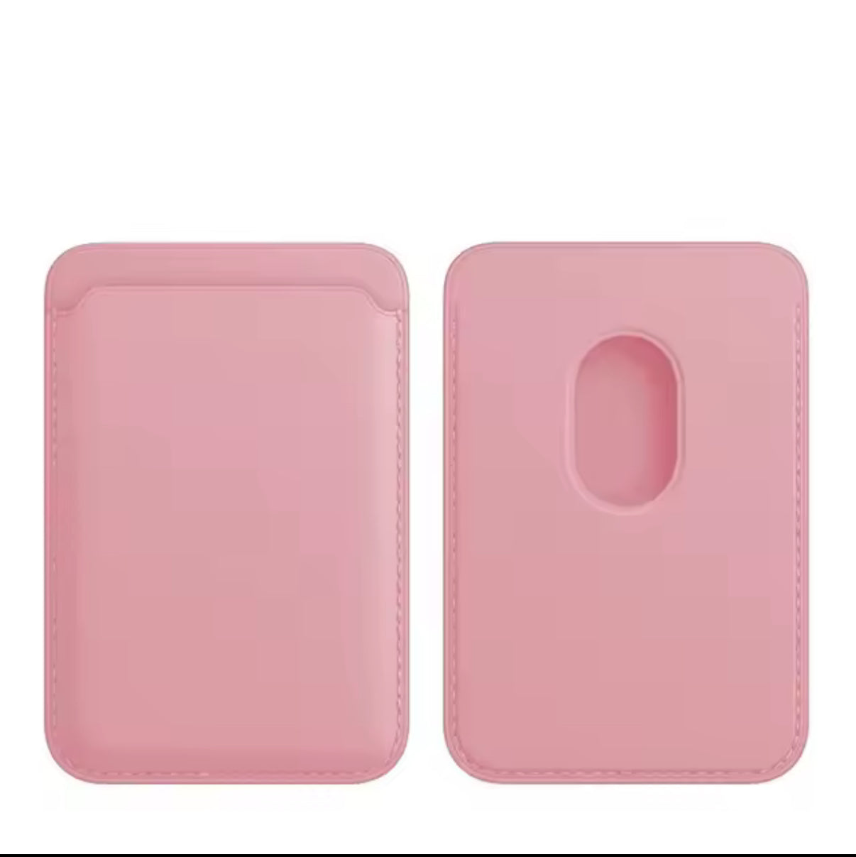 Luxury MagSafe Leather Wallet & Card Holder for iPhone 12–15 Pro Max